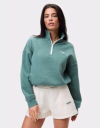 Stronger Half Zip Sweatshirt