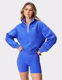 Stronger Half Zip Sweatshirt