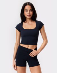 Stronger Soft Square Crop Top