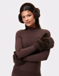 Stronger Faux Fur Mittens