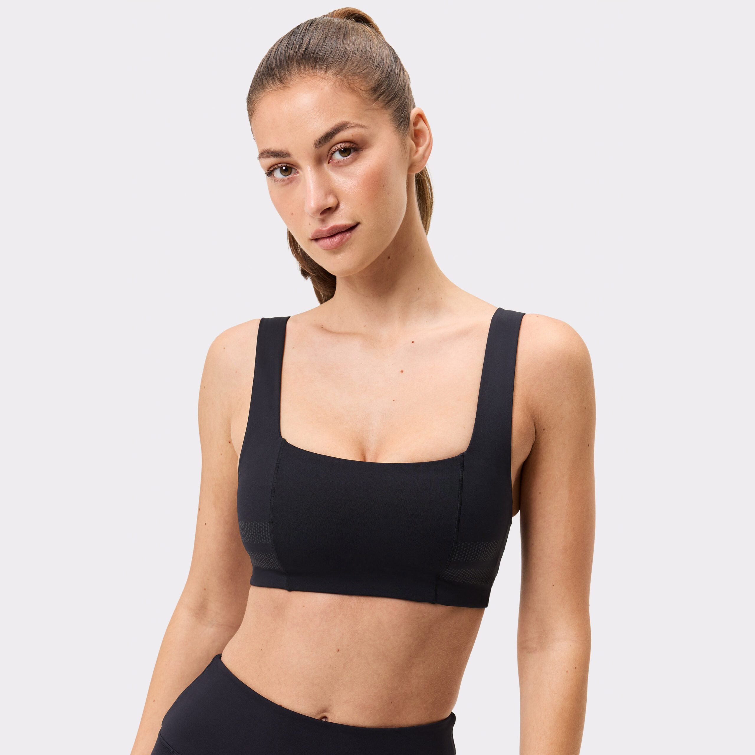 Stronger Signature Square Neck Sports Bra