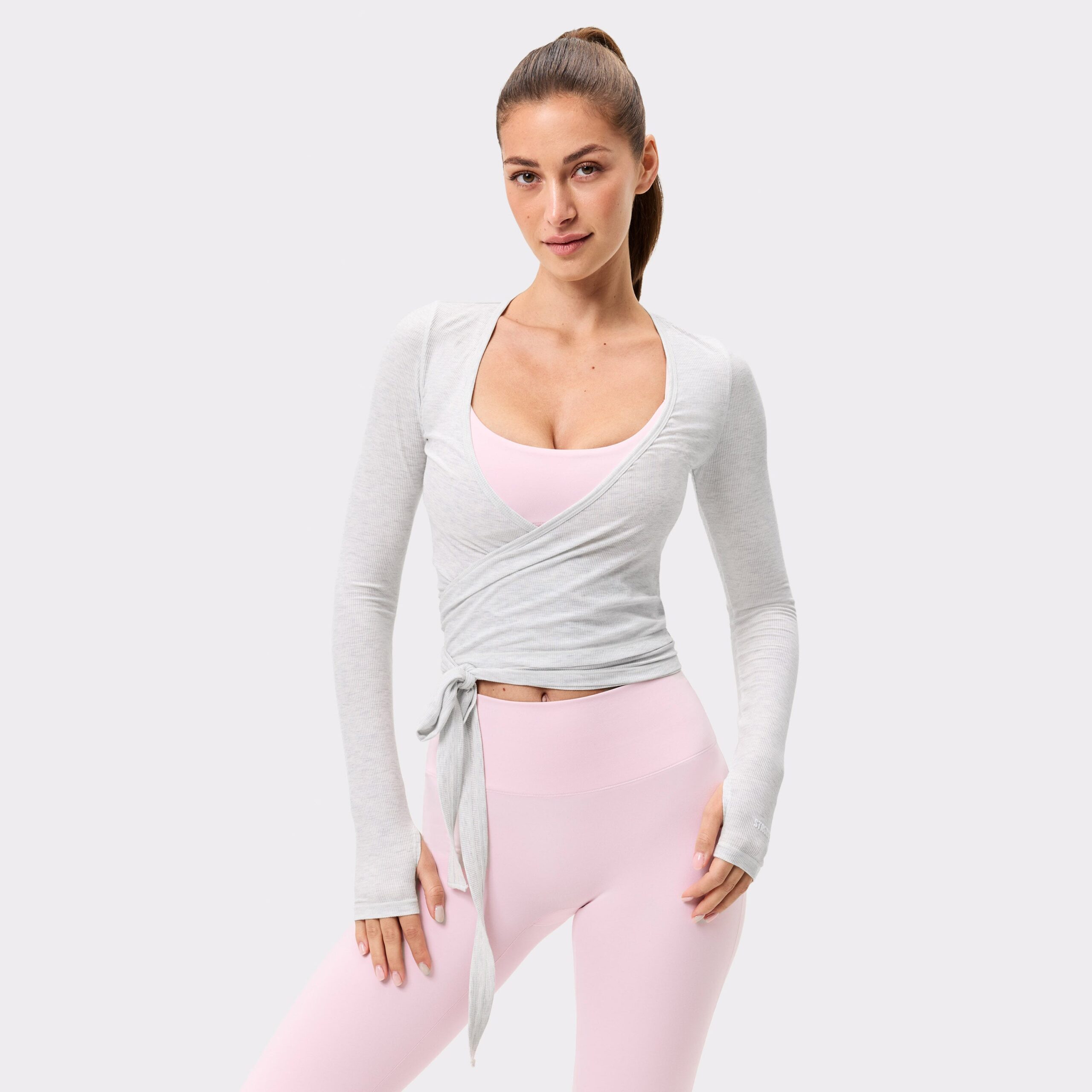 Stronger Soft Rib Wrap Long Sleeve