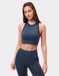 Stronger Washed Seamless High Neck bh