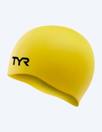 TYR badmössa - Silicone - Gul