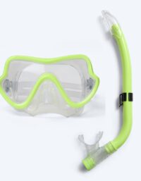 Watery Combo snorkelset för junior (8-15) - Trigger - Gul - Snorkelset barn (4-16 år)