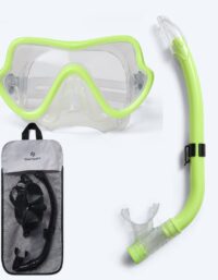 Watery Combo snorkelset för junior (8-15) - Trigger - Gul - Snorkelset barn (4-16 år)