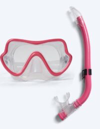Watery Combo snorkelset för junior (8-15) - Trigger - Röd - Snorkelset barn (4-16 år)