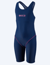 Beco baddräkt med långa ben för flickor - Maxpower - Blå/rosa