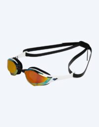 Arena Elite simglasögon - Cobra Edge SWIPE Mirror - Vit/guld