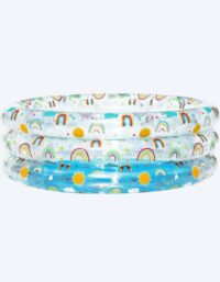 Bestway badbassäng - Rainbow Splash - Multifärgad