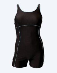 Mirou baddräkt med ben för dam - 244S - Marinblå/svart