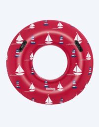 Bestway badring - Nautical - Röd