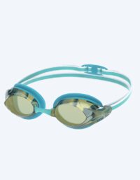 Speedo Elite simglasögon för dam - Vanquisher 3.0 Mirrored - Turkos/guld