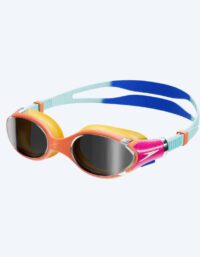 Speedo simglasögon för barn (6-14) - Biofuse 2.0 Mirror - Orange/mörkblå