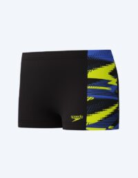 Speedo aquashorts för pojkar - Hyperboom Panel - Svart/multi
