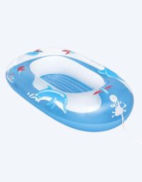 Bestway badmadrass för baby - Floatin' Friends - Blå
