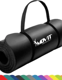 Gorilla Sports Träningsmatta Yogamatta Movit 190x100cm - Orange
