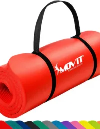 Gorilla Sports Träningsmatta Yogamatta Movit 183x60cm - Orange