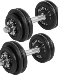 Gorilla Sports Hantlar Movit Gjutjärn 2x15kg