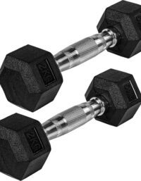 Gorilla Sports Hexagonhantlar Movit 2-30kg - 60kg(2x30kg)