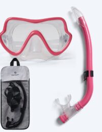 Watery Combo snorkelset för junior (8-15) - Trigger - Röd - Snorkelset barn (4-16 år)