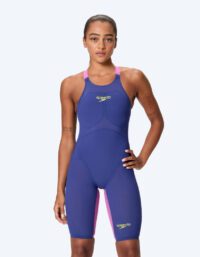 Speedo tävlingsbaddräkt för dam - LZR Pure Valor 2.0 - Lila/ljusrosa