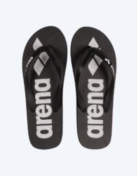 Arena flip-flops för vuxna - Svart/vit