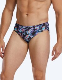 TYR trekantiga badbyxor för herr - Durafast Elite Energia - Multifärgad