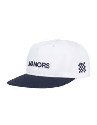 Manors Manors Two Tone Crown Keps - Vit/Mörkblå