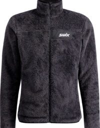 Swix Infinity Pile Midlayer Full Zip M Herr Mörkgrå L | Mellanlager Tröja