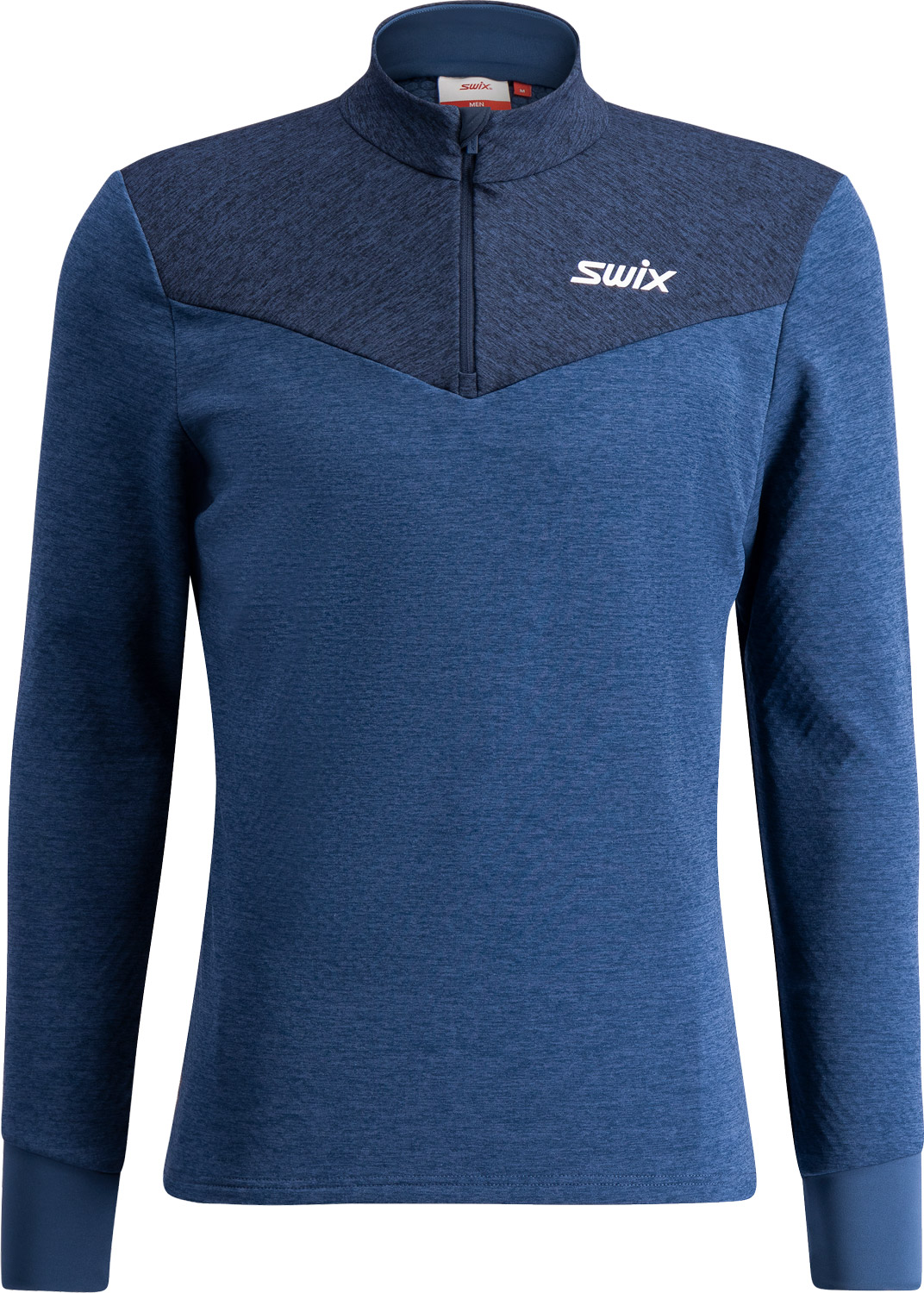 Swix Nordic Midlayer M Herr Blå S | Mellanlager Tröja