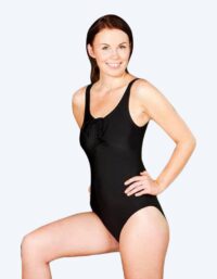 Mirou baddräkt plus size för dam - 1178s - Svart