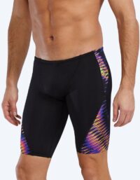 TYR långa badbyxor för herr - Evolved Blade Splice - Svart/multifärgad