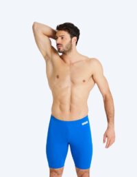 Arena långa badbyxor för herr - Team Swim Solid - Blå