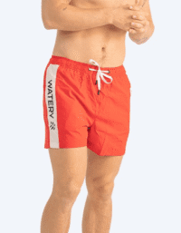 Watery badshorts för herr - Signature Eco - Röd (Bäst i test)