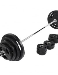 Gorilla Sports Skivstångspaket TriGrip 50mm 130kg