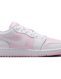 Air Jordan 1 Low Pink Foam Fire Red White