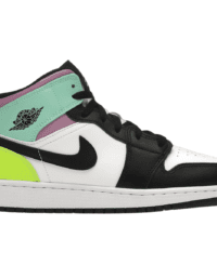Air Jordan 1 Mid Pastel Black Toe