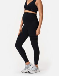 Stronger Rib Seamless Maternity Tights