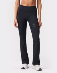 Stronger Fold Over Flared Tights