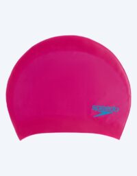 Speedo badmössa för junior (6-16) - Plain - Rosa/blå