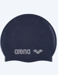 Arena badmössa för junior (6-12) - Classic Silikone - Mörkblå/grå