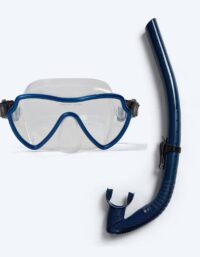 Watery Combo snorkelset för vuxna (från 15 år) - Fraser/Coast - Blå/mörkblå - Snorkelset vuxna (+16 år)