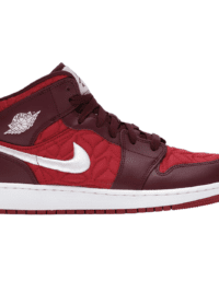 Air Jordan 1 Mid SE Red Quilt