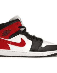 Air Jordan 1 Mid Gym Red Off Noir