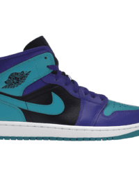 Air Jordan 1 Mid Black Grape