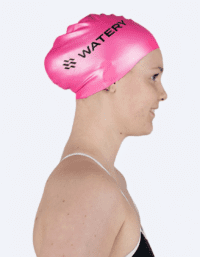 Watery badmössa långt hår - Signature - Rosa (Bäst i test)