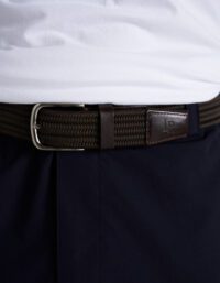 Local Rule Braided Belt - Brown - L/XL