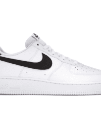 Nike Air Force 1 Low '07 White Black Pebbled Leather
