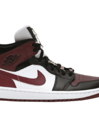 Air Jordan 1 Mid SE Black Dark Beetroot